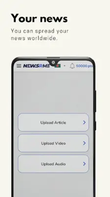 NewsRme android App screenshot 1